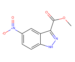 methyl 5-nitro-1H-indazole-3-carboxylate