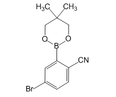 4-Bromo-2-(5,5-dimethyl-1,3,2-dioxaborinan-2-yl)benzonitrile