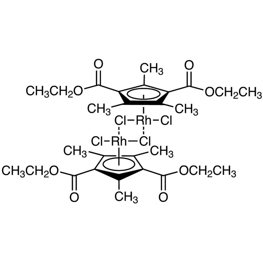 [1,3-Bis(ethoxycarbonyl)-2,4,5-trimethylcyclopentadien-1-yl]rhodium(III) Dichloride Dimer