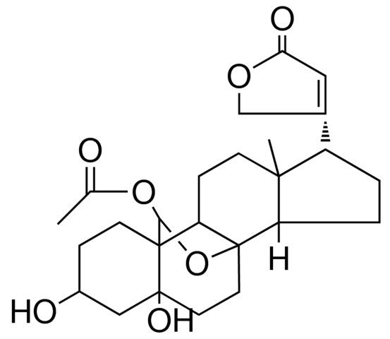 19-ACO-8,19-EPOXY-3-BETA,5-DIHYDROXY-5-BETA,14-BETA,17-ALPHA-CARD-20(22)-ENOLIDE