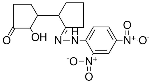 2'-((2,4-DINITRO-PHENYL)-HYDRAZONO)-2-HYDROXY-BICYCLOPENTYL-3-ONE