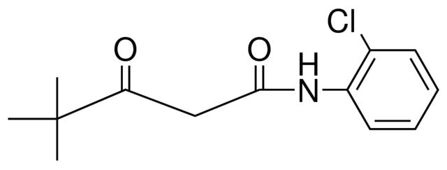 2'-CHLORO-4,4-DIMETHYL-3-OXOPENTANANILIDE