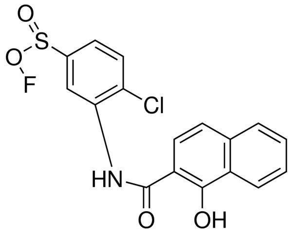 2'-CHLORO-5'-FLUOROSULFONYL-1-HYDROXY-2-NAPHTHANILIDE