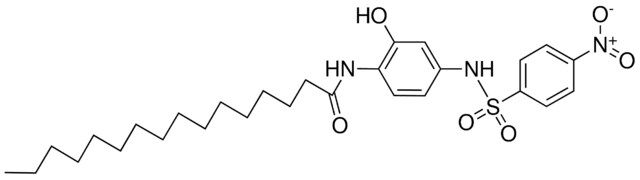 2'-HYDROXY-4'-(P-NITROBENZENESULFONAMIDO)-HEXADECANANILIDE