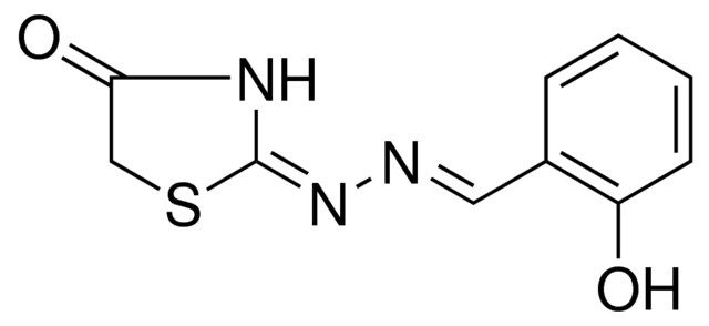 2-[(2-HYDROXY-BENZYLIDENE)-HYDRAZONO]-THIAZOLIDIN-4-ONE