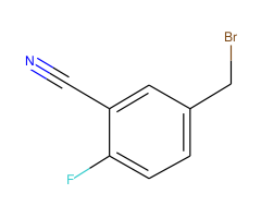 3-Cyano-4-fluorobenzyl bromide