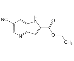 Ethyl 6-cyano-4-azaindole-2-carboxylate