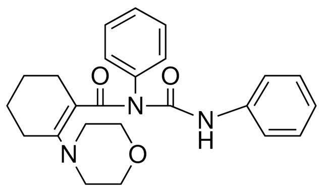 1,3-DIPHENYL-1-(2-MORPHOLINO-1-CYCLOHEXEN-1-YLCARBONYL)UREA