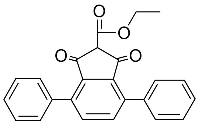 1,3-DIOXO-4,7-DIPHENYL-INDAN-2-CARBOXYLIC ACID ETHYL ESTER