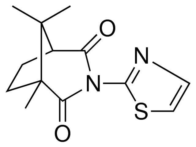 1,8,8-TRIMETHYL-3-THIAZOL-2-YL-3-AZA-BICYCLO(3.2.1)OCTANE-2,4-DIONE