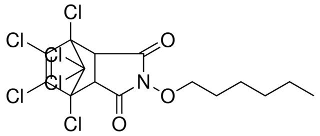 1,7,8,9,10,10-HEXA-CL-4-HEXYLOXY-4-AZA-TRICYCLO(5.2.1.0(2,6))DEC-8-ENE-3,5-DIONE