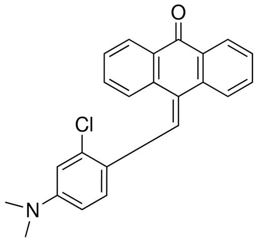 10-(2-CHLORO-4-DIMETHYLAMINOBENZYLIDENE)-9-ANTHRONE