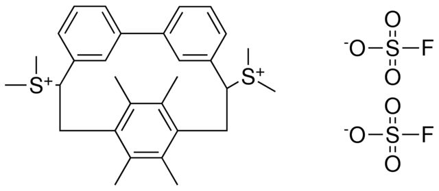 [14-(DIMETHYLSULFONIO)-17,18,19,20-TETRAMETHYLTETRACYCLO[14.2.2.1(4,8).1(9,13)]DOCOSA-1(18),4(22),5,7,9(21),10,12,16,19-NONAEN-3-YL](DIMETHYL)SULFONIUM DIFLUORIDOSULFATE