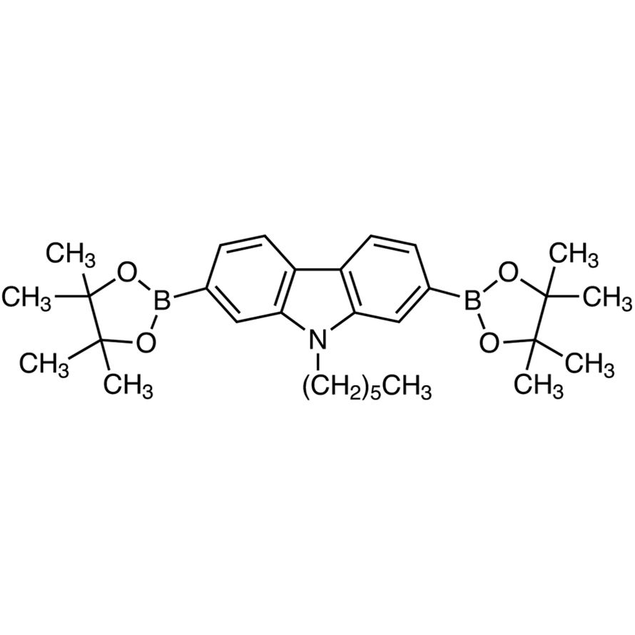 9-Hexyl-2,7-bis(4,4,5,5-tetramethyl-1,3,2-dioxaborolan-2-yl)-9H-carbazole