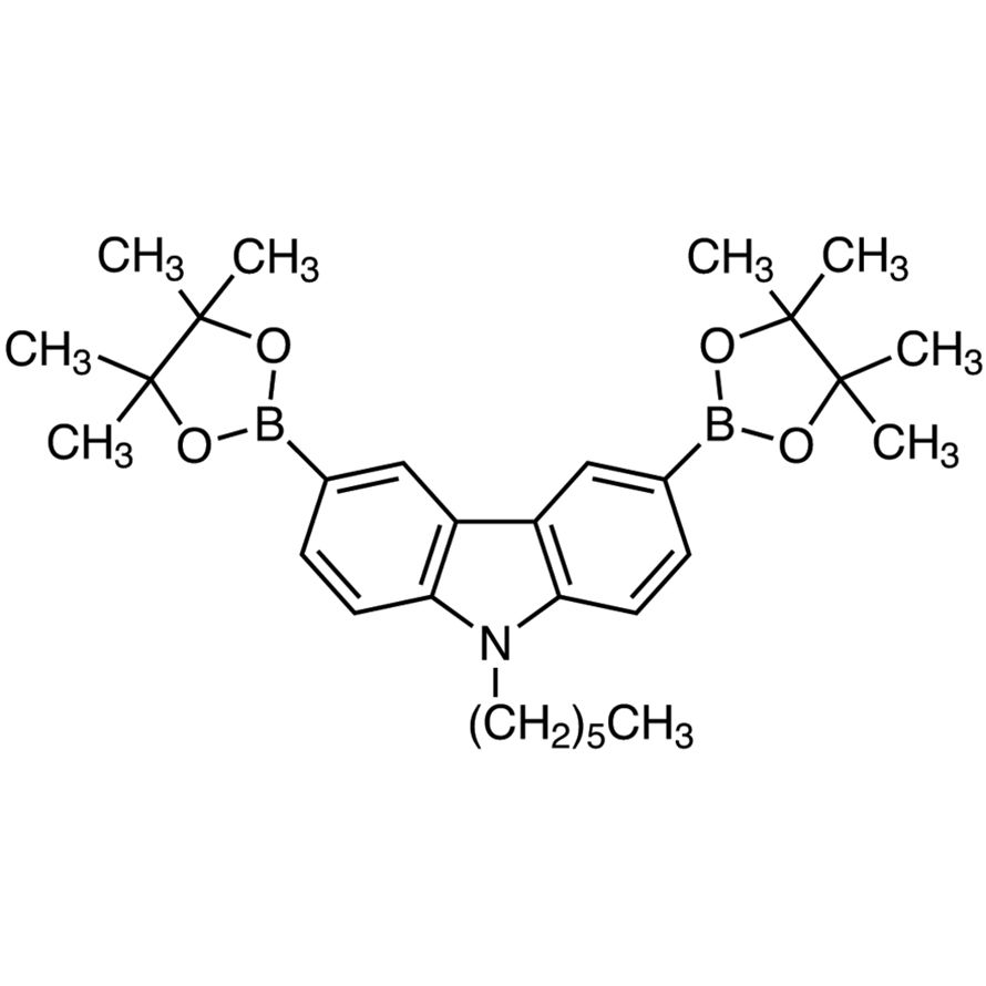 9-Hexyl-3,6-bis(4,4,5,5-tetramethyl-1,3,2-dioxaborolan-2-yl)-9H-carbazole