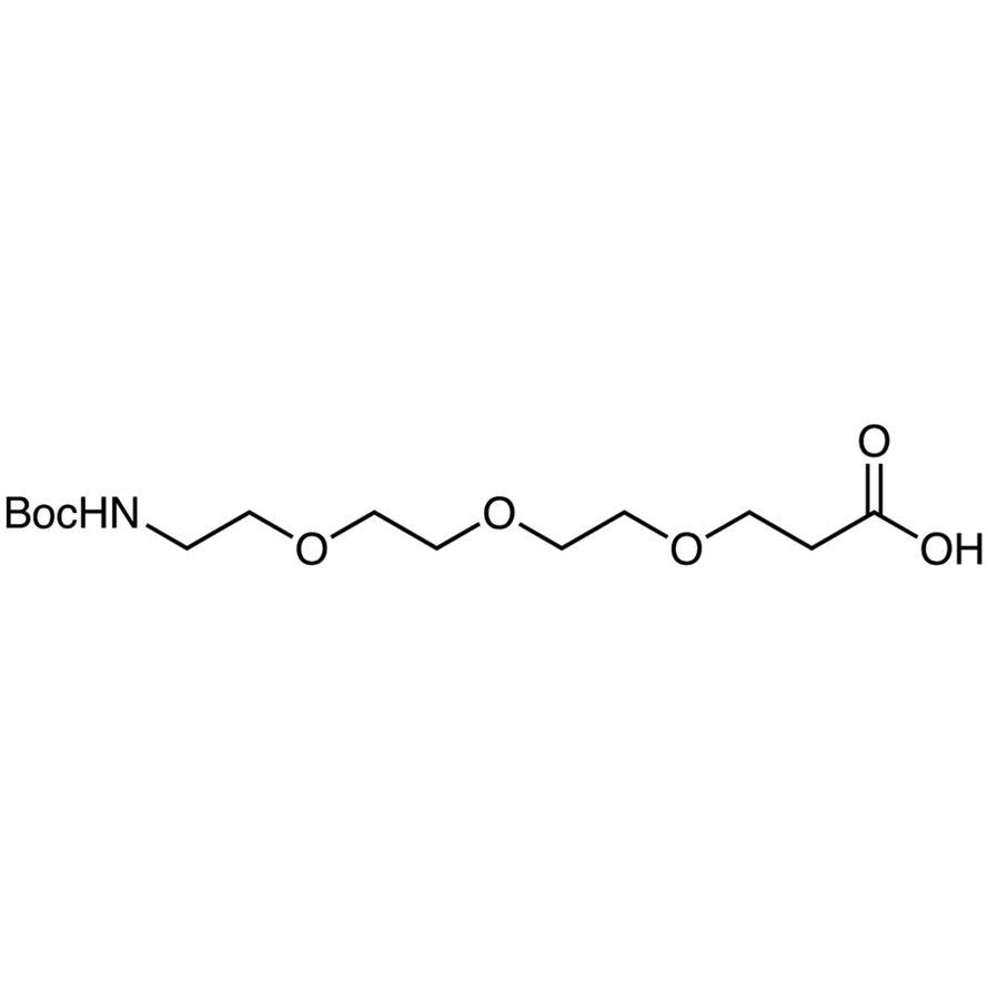 (Boc-amino)-PEG3-C<sub>2</sub>-Carboxylic Acid