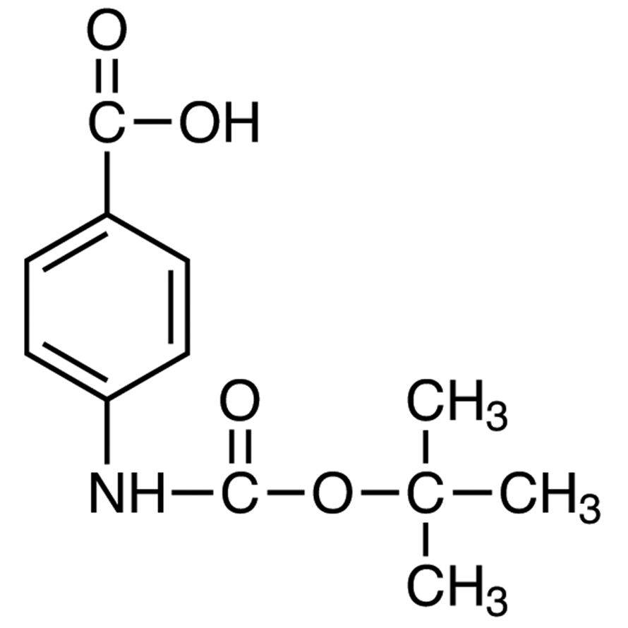 4-(tert-Butoxycarbonylamino)benzoic Acid