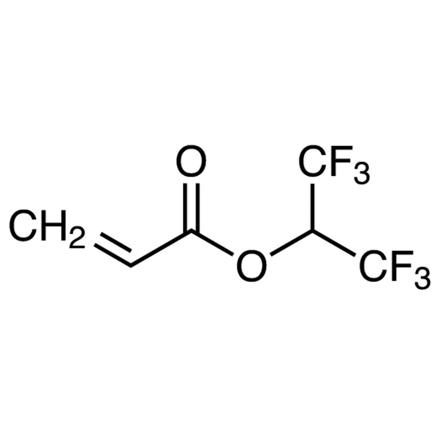 1,1,1,3,3,3-Hexafluoroisopropyl Acrylate (stabilized with TBC)