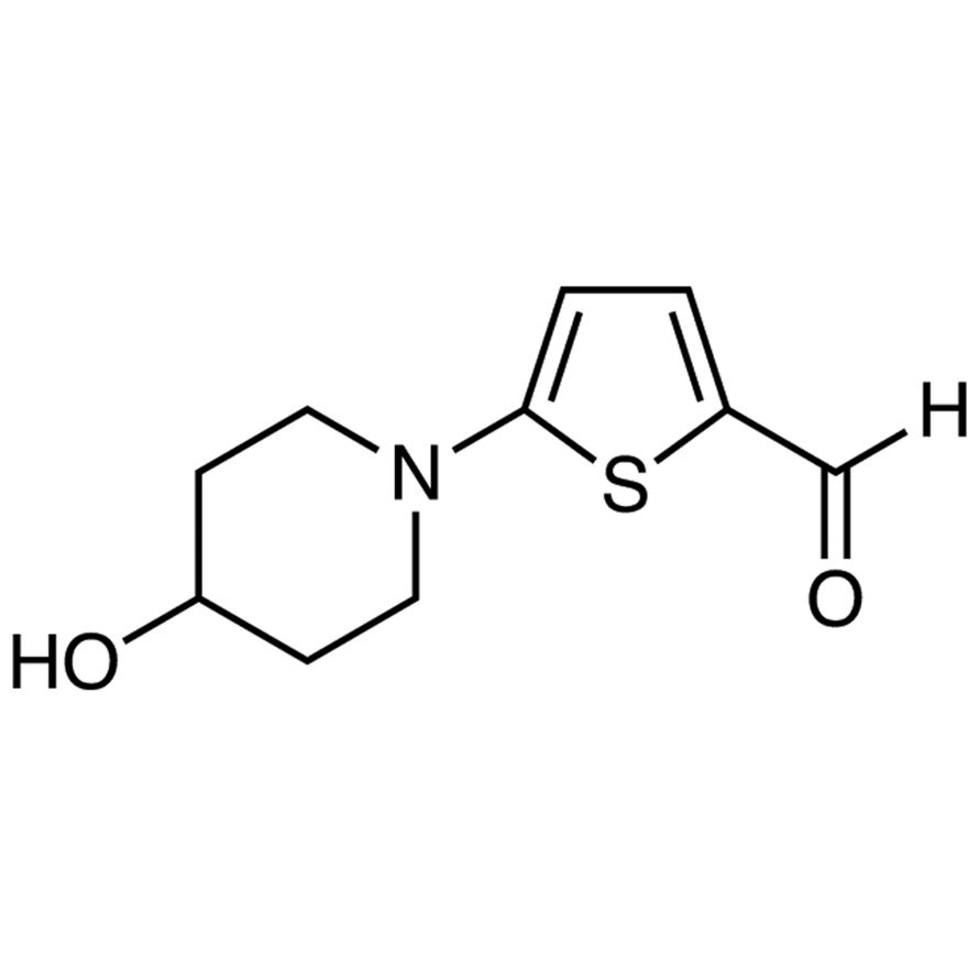 5-(4-Hydroxypiperidin-1-yl)thiophene-2-carboxaldehyde