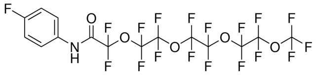 1,1,1,3,3,4,4,6,6,7,7,9,9,10,10,12,12-HEPTADECAFLUORO-N-(4-FLUOROPHENYL)-2,5,8,11-TETRAOXATRIDECAN-13-AMIDE