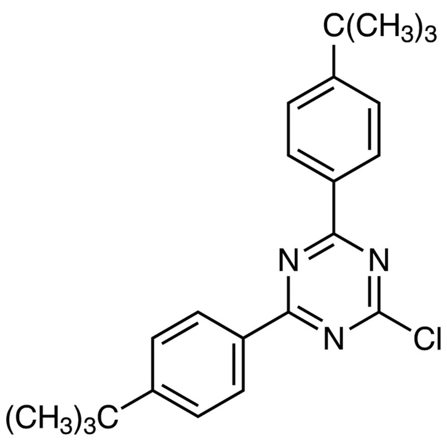 2,4-Bis[4-(tert-butyl)phenyl]-6-chloro-1,3,5-triazine