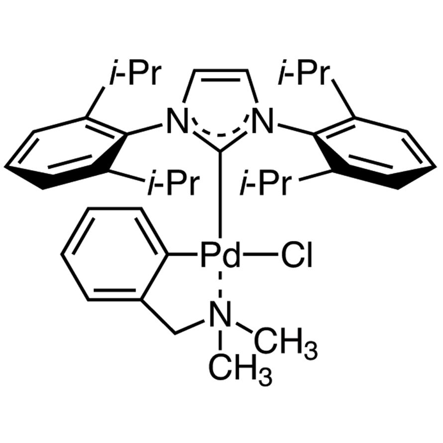 Chloro[[1,3-bis(2,6-diisopropylphenyl)imidazol-2-ylidene](N,N-dimethylbenzylamine)palladium(II)]