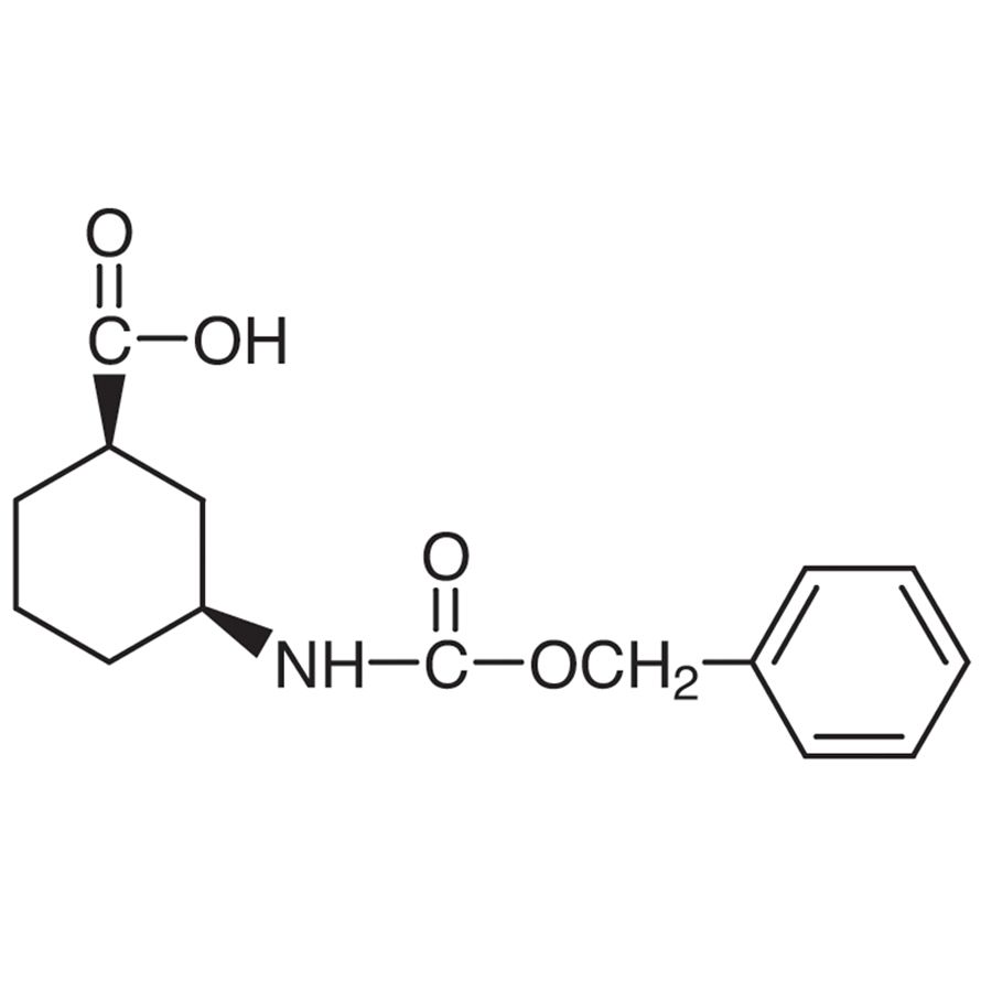 (1R,3S)-3-(Carbobenzoxyamino)cyclohexanecarboxylic Acid