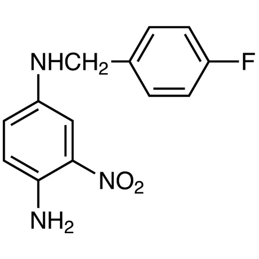 N<sup>1</sup>-(4-Fluorobenzyl)-3-nitro-1,4-phenylenediamine