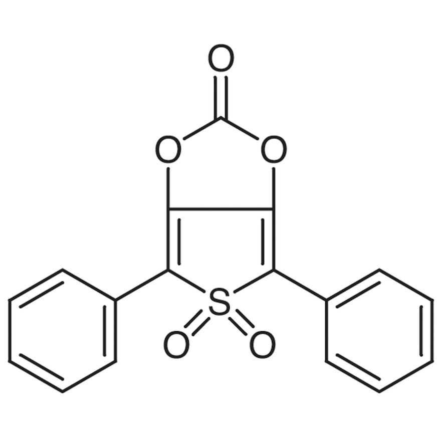 4,6-Diphenylthieno[3,4-d]-1,3-dioxol-2-one 5,5-Dioxide