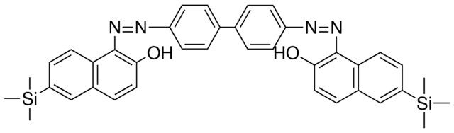 1,1'-(1,1'-BIPHENYL-4,4'-DIYLBISAZO)BIS(6-(TRIMETHYLSILYL)-2-NAPHTHOL)