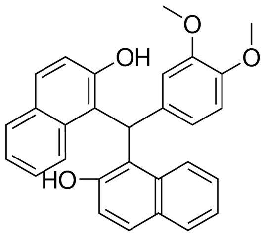 1,1'-(3,4-DIMETHOXYBENZYLIDENE)DI-2-NAPHTHOL