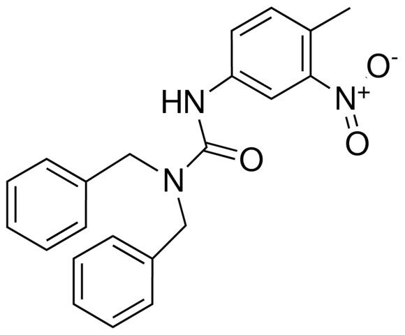 1,1-DIBENZYL-3-(4-METHYL-3-NITROPHENYL)UREA