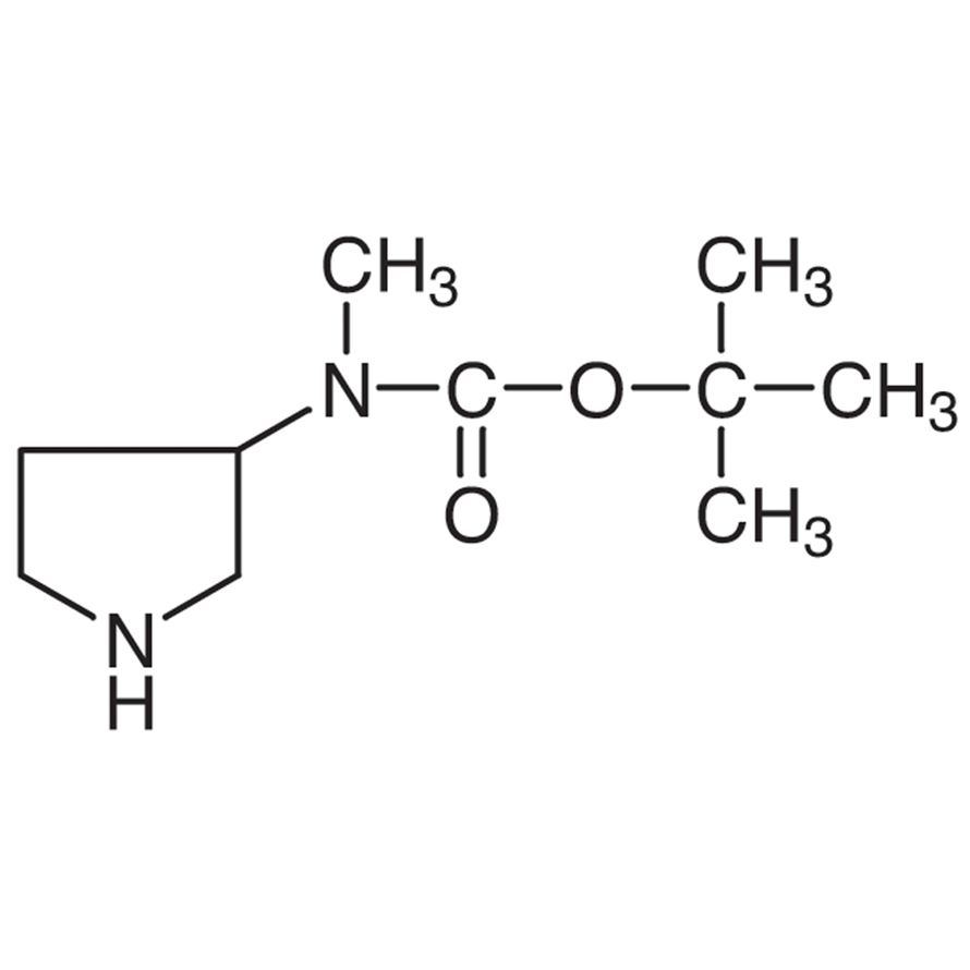 3-(N-tert-Butoxycarbonyl-N-methylamino)pyrrolidine