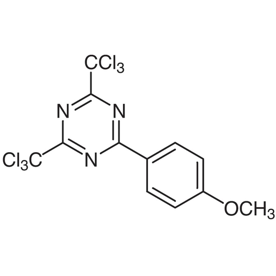 2-(4-Methoxyphenyl)-4,6-bis(trichloromethyl)-1,3,5-triazine