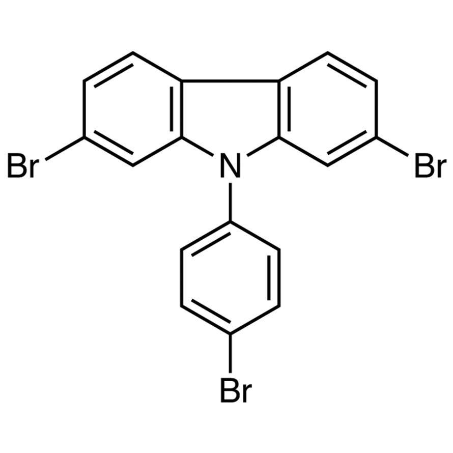 2,7-Dibromo-9-(4-bromophenyl)-9H-carbazole