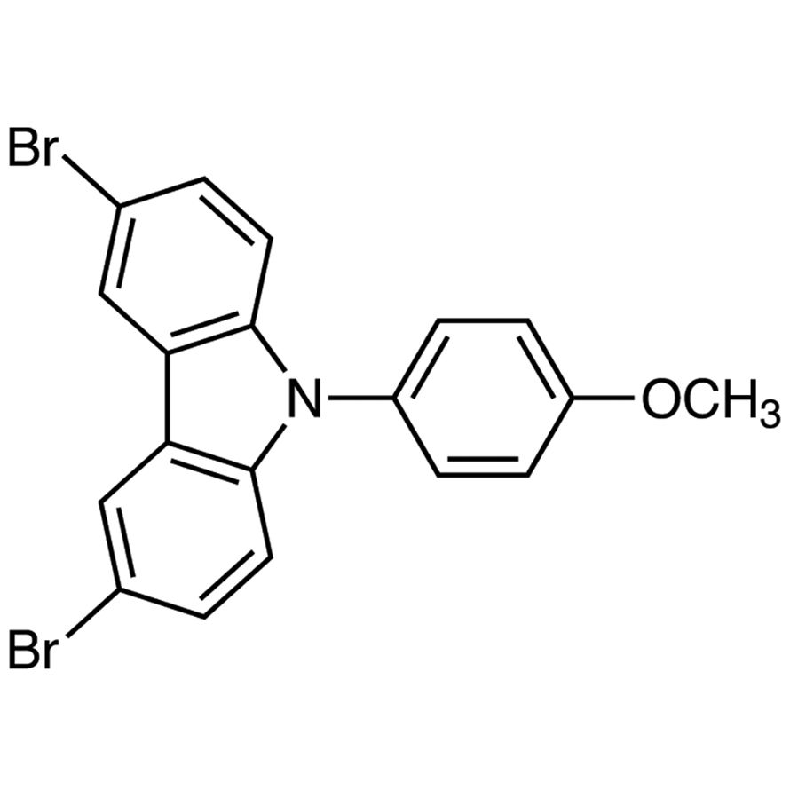 3,6-Dibromo-9-(4-methoxyphenyl)-9H-carbazole