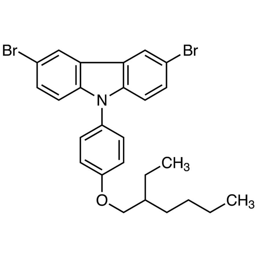 3,6-Dibromo-9-[4-(2-ethylhexyloxy)phenyl]-9H-carbazole