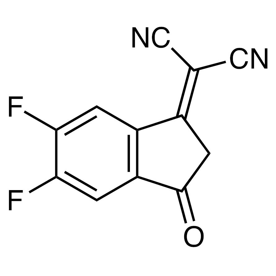 (5,6-Difluoro-3-oxo-2,3-dihydro-1H-inden-1-ylidene)malononitrile