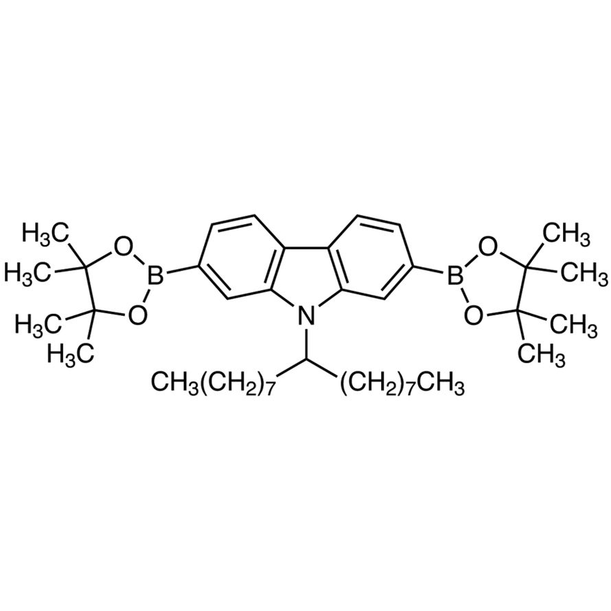 9-(9-Heptadecanyl)-2,7-bis(4,4,5,5-tetramethyl-1,3,2-dioxaborolan-2-yl)carbazole