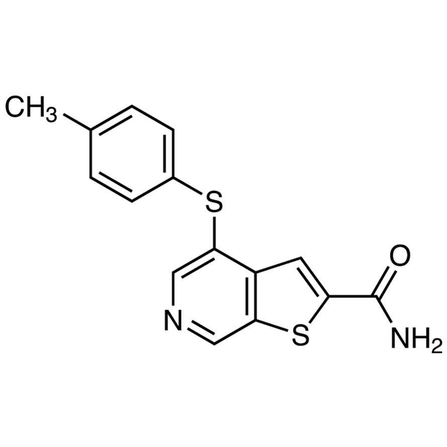 4-(p-Tolylthio)thieno[2,3-c]pyridine-2-carboxamide