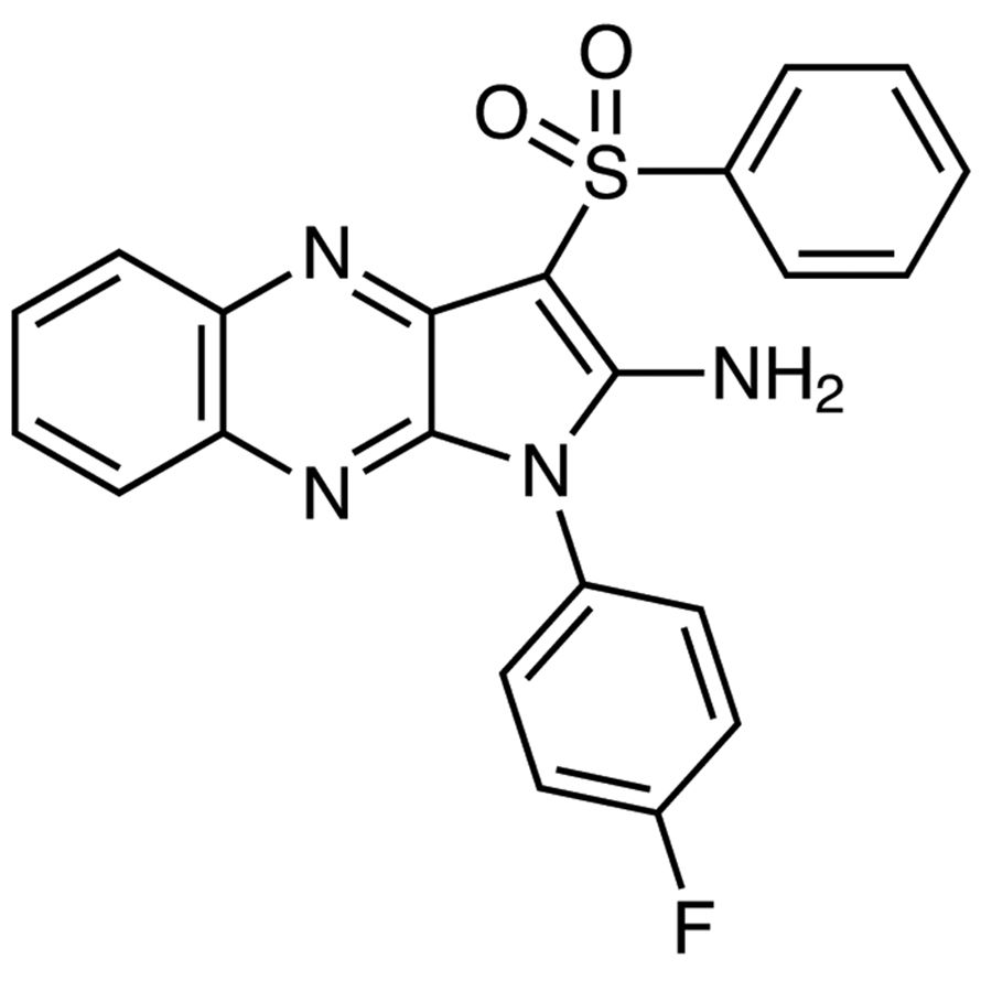 1-(4-Fluorophenyl)-3-(phenylsulfonyl)-1H-pyrrolo[2,3-b]quinoxalin-2-amine