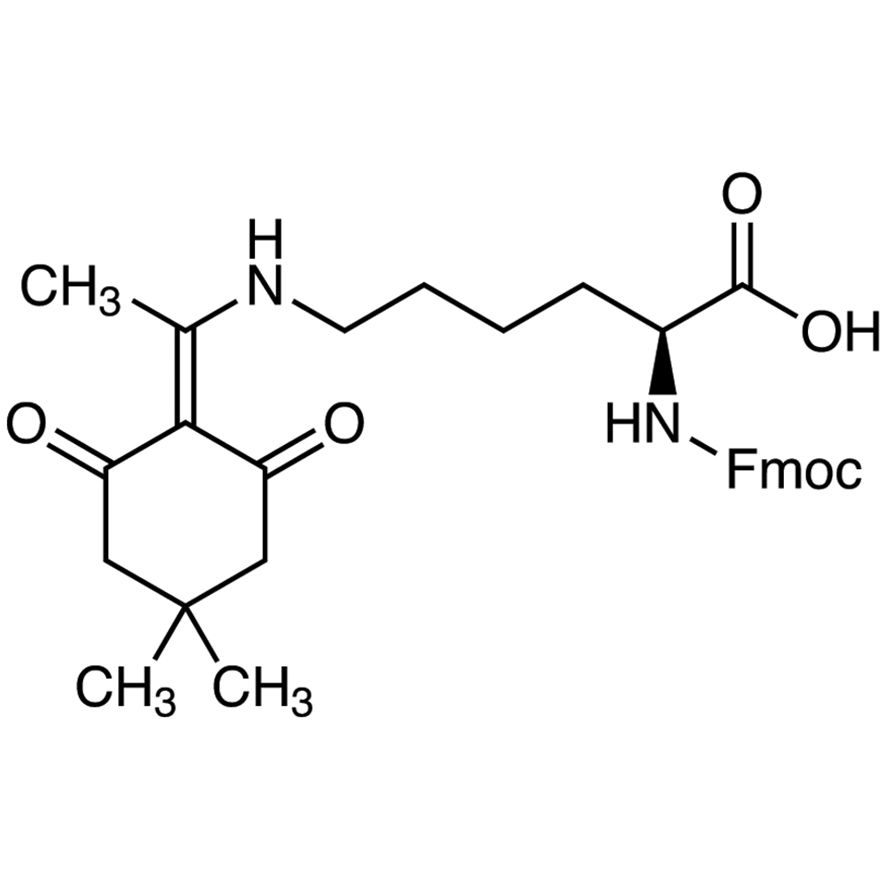 N<sup>α</sup>-[(9H-Fluoren-9-ylmethyloxy)carbonyl]-N<sup>ε</sup>-1-(4,4-dimethyl-2,6-dioxocyclohex-1-ylidene)ethyl-L-lysine