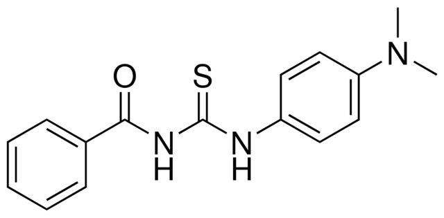 1-BENZOYL-3-(4-DIMETHYLAMINO-PHENYL)-THIOUREA