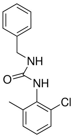 1-BENZYL-3-(2-CHLORO-6-METHYLPHENYL)UREA