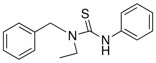 1-BENZYL-1-ETHYL-3-PHENYL-2-THIOUREA