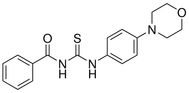 1-BENZOYL-3-(4-MORPHOLIN-4-YL-PHENYL)-THIOUREA