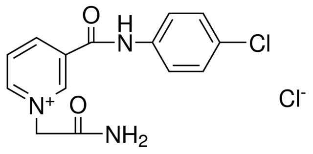 1-CARBAMOYLMETHYL-3-(4-CHLOROPHENYLCARBAMOYL)-PYRIDINIUM CHLORIDE