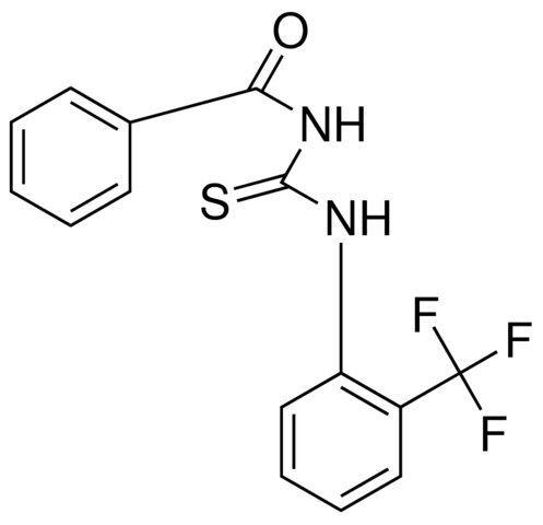 1-BENZOYL-3-(ALPHA,ALPHA,ALPHA-TRIFLUORO-ORTHO-TOLYL)-2-THIOUREA