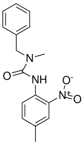 1-BENZYL-1-METHYL-3-(4-METHYL-2-NITROPHENYL)UREA