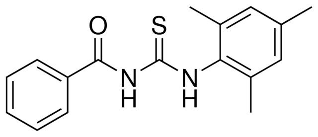 1-BENZOYL-3-(2,4,6-TRIMETHYL-PHENYL)-THIOUREA